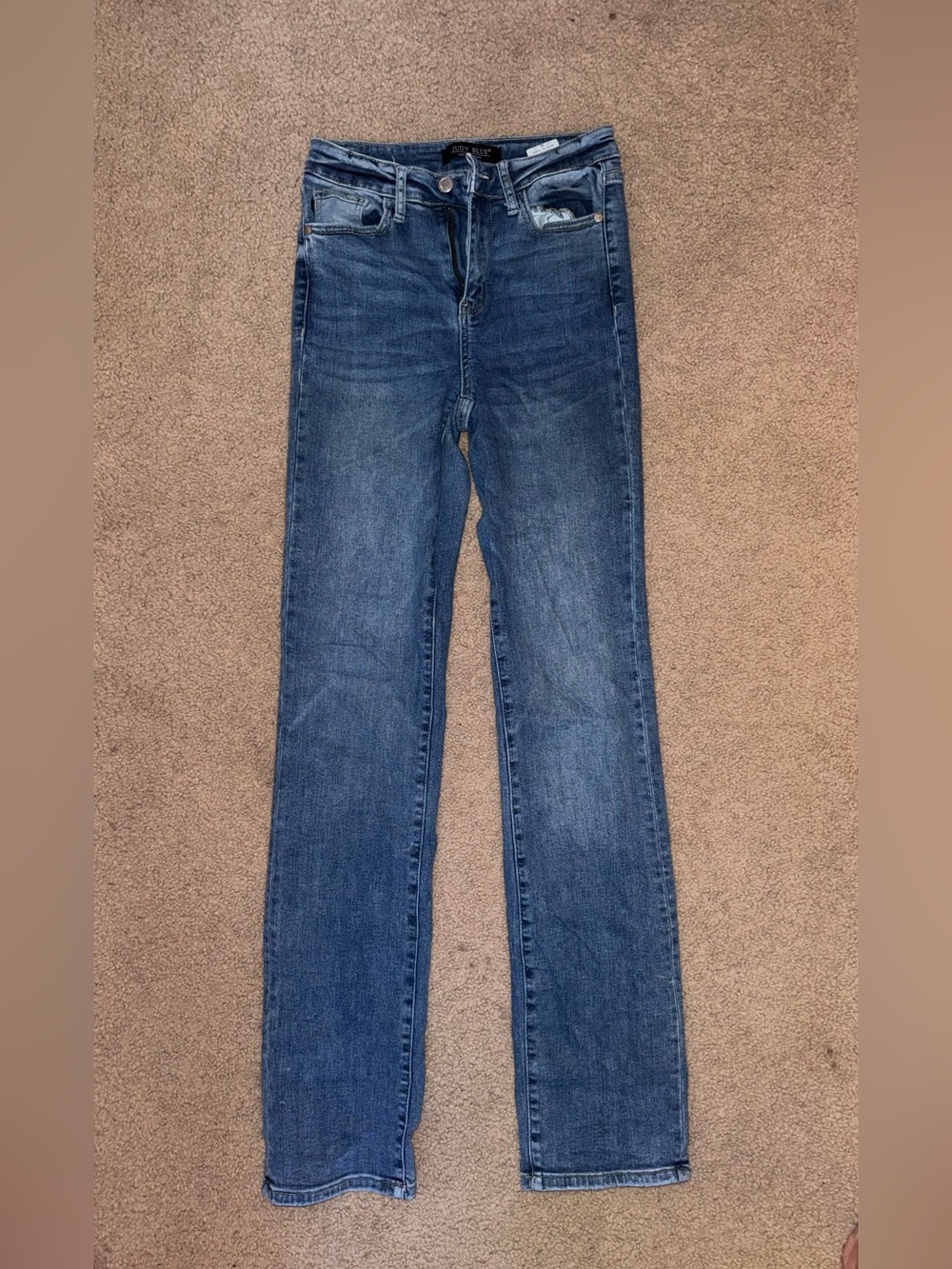 Classic Women's Straight-Leg Jeans in Dark Blue